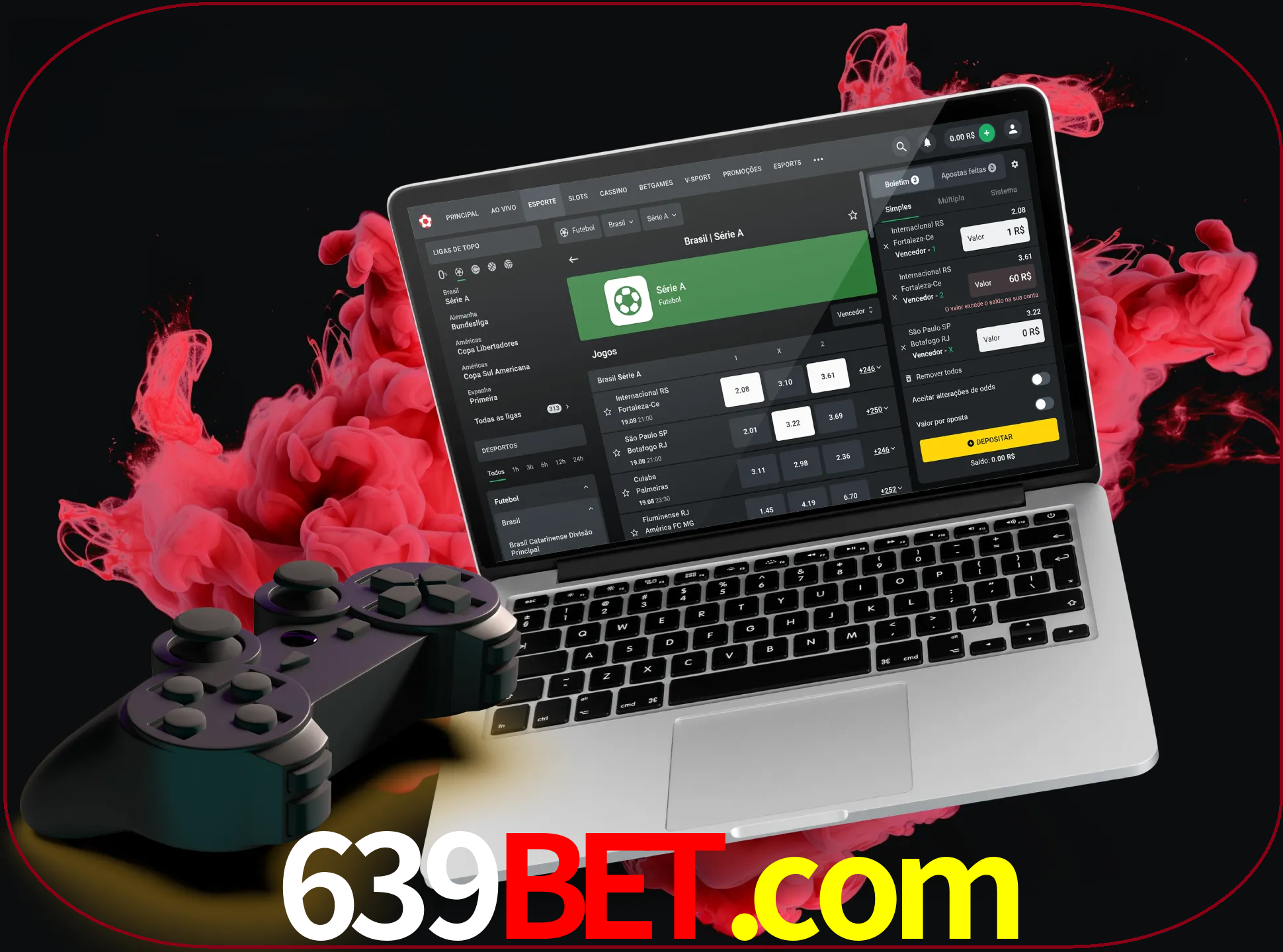 Visite a secção especial de jogos de vídeo em 639bet para descobrir em que jogos pode apostar e ganhar muito dinheiro.